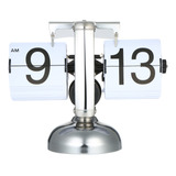 Flip Clock Flip Gear Steel Reloj De Cuarzo Con Accionamiento