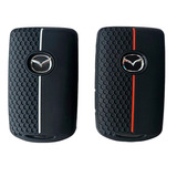 Kit X2 Forro Protector Llave Mazda 3 Cx30 Cx5 Cx50 Cx60 Cx90