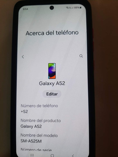 Samsung A52 