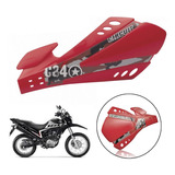 Protetor De Mão Sx Circuit Bros 160 Com Freio Disco Vermelho