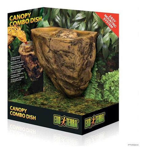 Exo Terra Plato Canopy Combinado Para Reptiles Arboreos