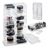 Byalegory Acrílico Maquillaje Soporte Organizador W - Diviso