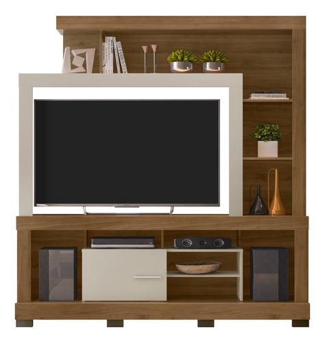 Modular Centro De Entretenimiento Mesa Rack Tv 55 Moderno ++