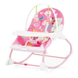 Silla Mecedora `para Bebe Vibradora. 2 En 1 Con Bandeja 