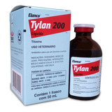 Tylan 200 (tilosina) Antibiótico Veterinario X 100ml