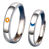 Anillos Sol Y Luna Parejas Amor Parejas Novios Regalo Amigos