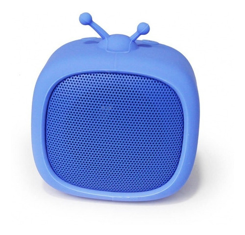 Bocina Kid Getttech Little Tv, Bluetooth, Portatil Gat-31507 Color Azul