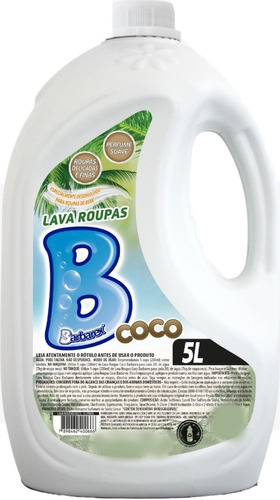 Lava Roupas Coco Barbarex 5l