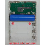 Box Case Power Bank Usb Para Colocar Até 4 Baterias 18650