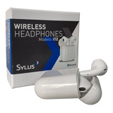 Audífonos In-ear Inalámbricos Blancos Bt Alta Definición Color Blanco