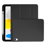 Estuche Smart Case Compatible iPad 10.9 Con Espacio Lapiz