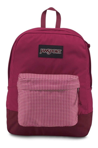 Zonazero Mochila Jansport Black Label Superbreak Red Combo