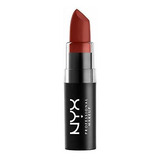 Lapiz Labial Mate De Maquillaje Profesional Nyx, Enloquecid