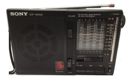 Radio Sony  Multibanda Icf-7600a Original Japones Usado