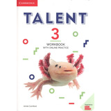 Talent 2 - Workbook With Online Practice, De Cornford, Annie. Editorial Cambridge University Press, Tapa Blanda En Inglés, 2020