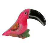 Tucan De Yeso Para Adorno De Pared, Jardin