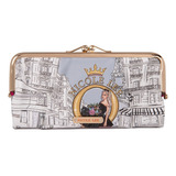 Cartera Catalina Nicole Lee Estampada Broche Kisslock Ss23 Color Dreaming The City