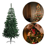 Árvore De Natal Pinheiro Grande Luxo 180cm 750 Galhos Verde 