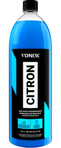 Shampoo Desengraxante Citron Vonixx Concentrado 1,5l