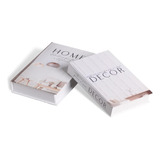 Kit Com 2 Caixas Livro Exclusivas Com Abertura Decorativas