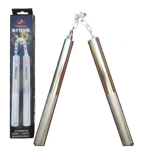 Nunchaku Metalico Baston Defensa Personal Artes Marciales