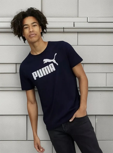 Playera Puma Essentials Hombre Algodón Casual 100% Original