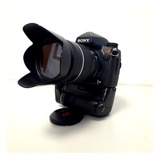 Camara Sony Alpha A850 Full Frame 24.9 Mp. Grip Y Lente