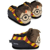 Pantufa 3d Rosto Harry Potter Solado Borracha - Original 