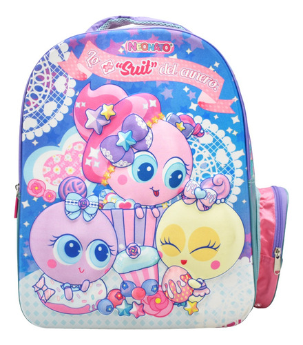 Mochila Distroller Neonato Lo Suit Del Cunero 3d Turquesa Primaria Ruz