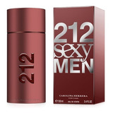 212 Sexy Men Edt 100 Ml -carolina Herrera (h)/ Multimarcas