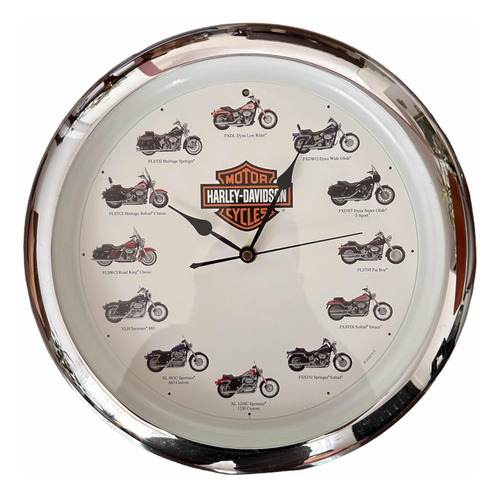 Reloj De Pared Harley- Davidson