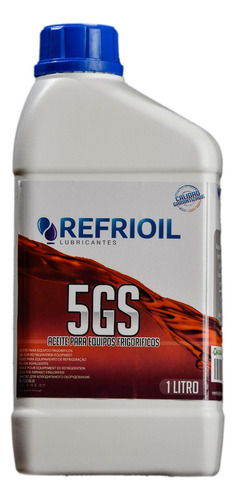 Aceite Para Equipos Frigoríficos Gas R12 R22 R11 5gs 1 Lit
