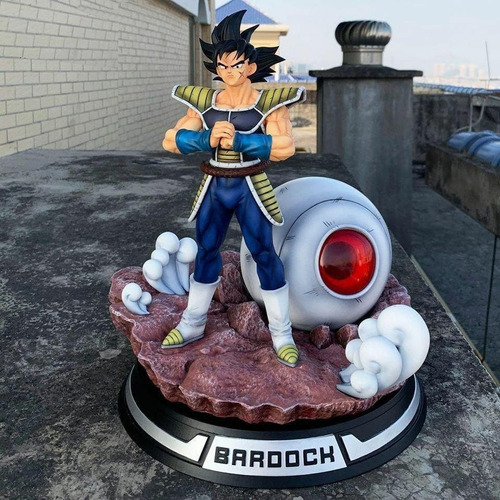 Archivo Stl Para Impresoras 3d Bardock Capsula Dragon Ball 