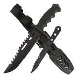 Cuchillo Supervivencia Tactico Comando+ Mini Cuchillo Extra 