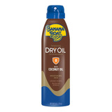 Bronceador Banana Boat Dry Oil Con Aceite De Coco, 8 Spf