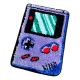 Alfombra Forma Consola Game Boy Retro Gamer Decoracion