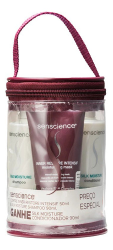 Kit Viagem Senscience Shampoo 90ml /cond 90ml + Masc 50ml
