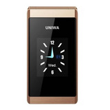 Uniwa X28 Dual Sim 12 Gb Oro 12 Gb Ram