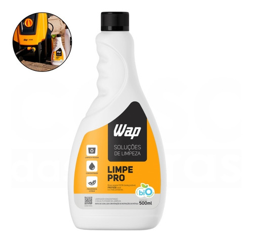 Detergente Concentrado Limpeza Pesada Pro 500ml Cp3264 Wap