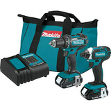 Kit Combo Inalámbrico Compacto Makita Ct225syx 18v Lxt® (1.5