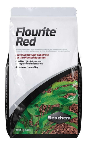 Sustrato Flourite Red 7kgs Seachem Plantado Acuarios