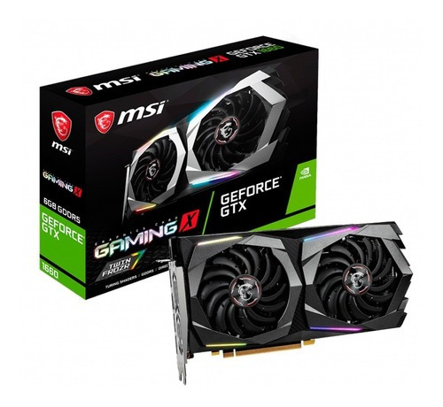 Placa Video Geforce Gtx 1660 6gb Msi Gaming