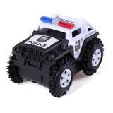 Carro Loco Jeep Police 4x4 Regalo Niño