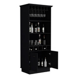 Mueble Bar Dundee 177x74 Rta Color Wengue