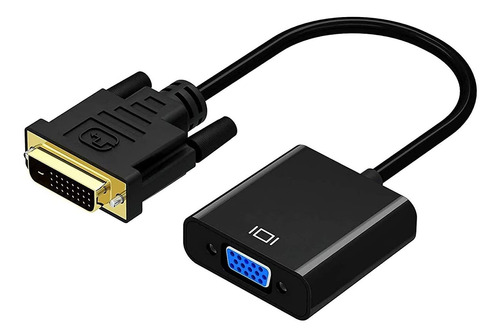 Adaptador Dvi A Vga, Gana Activo Dvi-d A Vga Convertidor 24 