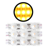 Modulo De Luz Led 70 X15mm 0.6w Ámbar 20 Piezas Ds