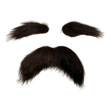 Kits De Cejas Juego De Bigote Falso Facial Barba Falsa Para