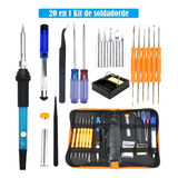 Kit Temperatura Ajustar Soldadora Eléctrica De Cautín 60w