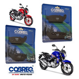 Kit Pastilha Freio Cb 250f Twister 2016 À 2018 S/abs Cobreq