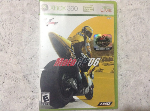 Xbox 360 Moto Gp 2006  (no F1,need For Speed,crash,gta)